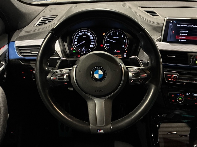 BMW X2 sDrive18d color Gris. Año 2023. 110KW(150CV). Diésel. En concesionario BMW Marcos Automoción de Valencia