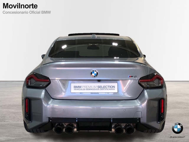 BMW M M2 Coupe color Gris. Año 2025. 353KW(480CV). Gasolina. En concesionario Movilnorte El Plantio de Madrid