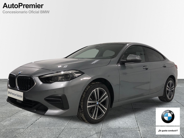 BMW Serie 2 218i Gran Coupe color Gris. Año 2022. 103KW(140CV). Gasolina. En concesionario Auto Premier, S.A. - MADRID de Madrid