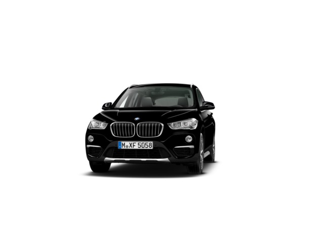 BMW X1 sDrive18d color Negro. Año 2017. 110KW(150CV). Diésel. En concesionario Amiocar S.A. de Coruña