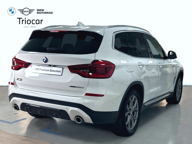 BMW X3 xDrive20d color Blanco. Año 2020. 140KW(190CV). Diésel. En concesionario Triocar Gijón (Bmw y Mini) de Asturias