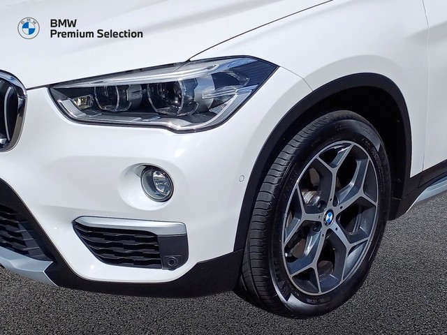 BMW X1 sDrive18i color Blanco. Año 2019. 103KW(140CV). Gasolina. En concesionario Marmotor de Las Palmas