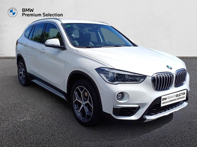 BMW X1 sDrive18i color Blanco. Año 2019. 103KW(140CV). Gasolina. En concesionario Marmotor de Las Palmas