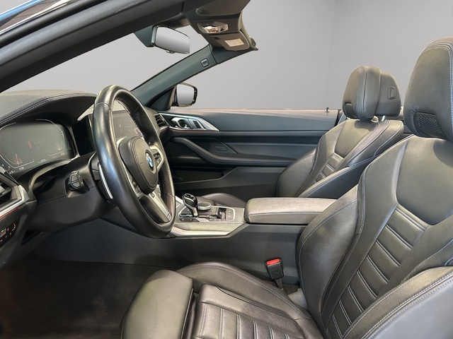 BMW Serie 4 420d Cabrio color Azul. Año 2022. 140KW(190CV). Diésel. En concesionario GANDIA Automoviles Fersan, S.A. de Valencia