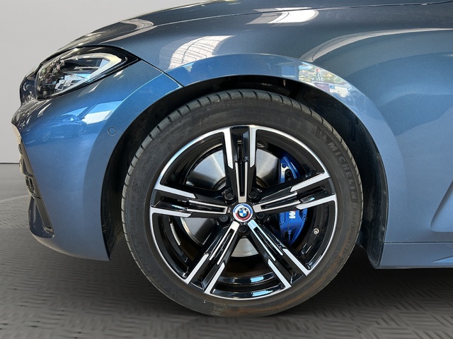 BMW Serie 4 420d Cabrio color Azul. Año 2022. 140KW(190CV). Diésel. En concesionario GANDIA Automoviles Fersan, S.A. de Valencia