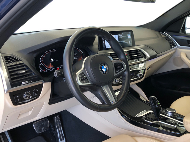 BMW X4 xDrive30d color Azul. Año 2020. 210KW(286CV). Diésel. En concesionario Vehinter Alcorcón de Madrid