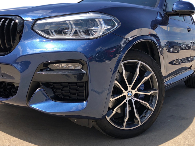 BMW X4 xDrive30d color Azul. Año 2021. 210KW(286CV). Diésel. En concesionario Vehinter Alcorcón de Madrid
