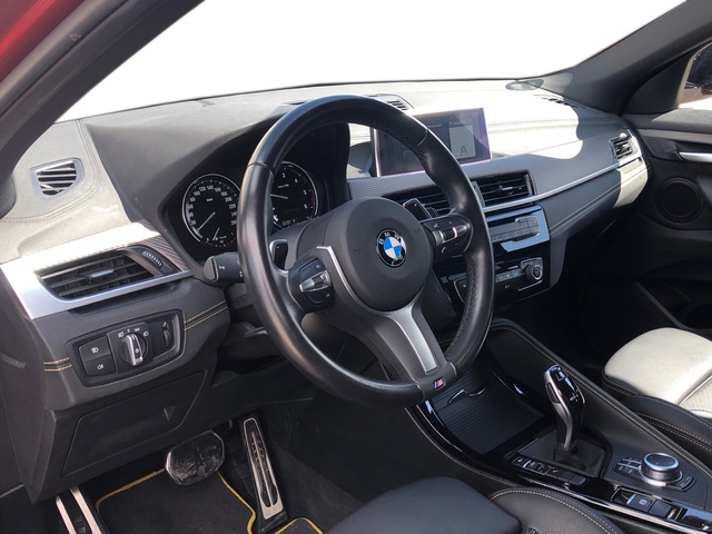 BMW X2 sDrive18d color Naranja. Año 2021. 110KW(150CV). Diésel. En concesionario Vehinter Alcorcón de Madrid
