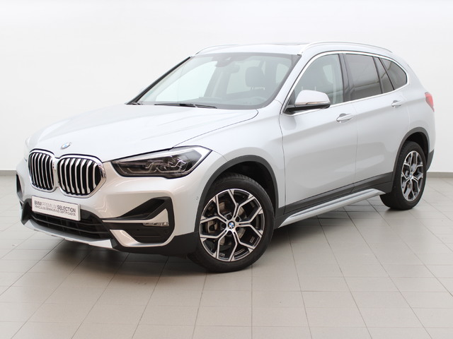 BMW X1 sDrive18d color Gris Plata. Año 2021. 110KW(150CV). Diésel. En concesionario Augusta Aragon S.A. de Zaragoza