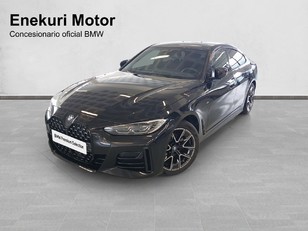 Fotos de BMW Serie 4 420d Gran Coupe color Negro. Año 2024. 140KW(190CV). Diésel. En concesionario Enekuri Motor de Vizcaya