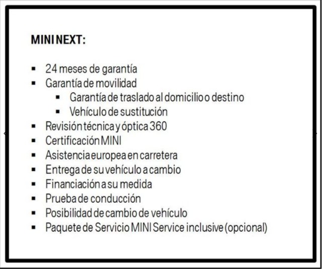 fotoG 9 del MINI MINI Cabrio Cooper 100 kW (136 CV) 136cv Gasolina del 2024 en Sta. C. Tenerife