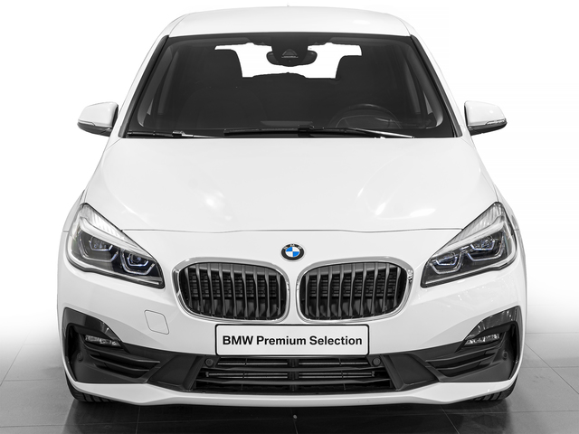 BMW Serie 2 218i Gran Tourer color Blanco. Año 2021. 103KW(140CV). Gasolina. En concesionario Caetano Cuzco, Salvatierra de Madrid