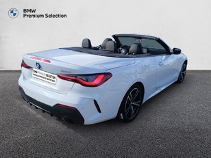 BMW Serie 4 420i Cabrio color Blanco. Año 2024. 135KW(184CV). Gasolina. En concesionario Adler Motor S.L. TOLEDO de Toledo