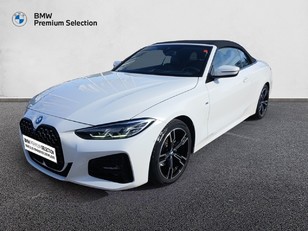 BMW Serie 4 420i Cabrio color Blanco. Año 2024. 135KW(184CV). Gasolina. En concesionario Adler Motor S.L. TOLEDO de Toledo