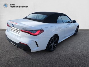BMW Serie 4 420i Cabrio color Blanco. Año 2024. 135KW(184CV). Gasolina. En concesionario Adler Motor S.L. TOLEDO de Toledo