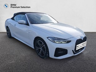 BMW Serie 4 420i Cabrio color Blanco. Año 2024. 135KW(184CV). Gasolina. En concesionario Adler Motor S.L. TOLEDO de Toledo