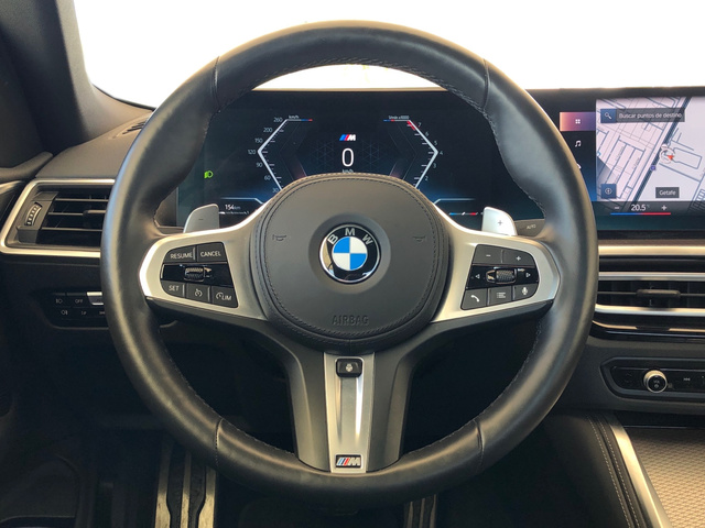 BMW Serie 4 420i Cabrio color Blanco. Año 2024. 135KW(184CV). Gasolina. En concesionario Vehinter Getafe de Madrid
