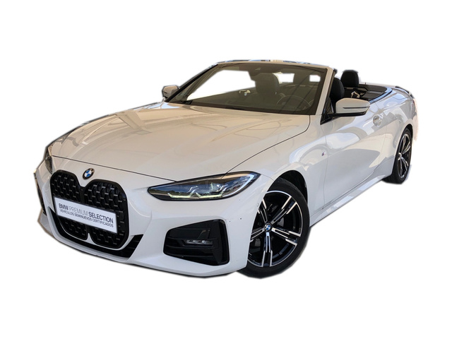 BMW Serie 4 420i Cabrio color Blanco. Año 2024. 135KW(184CV). Gasolina. En concesionario Vehinter Getafe de Madrid