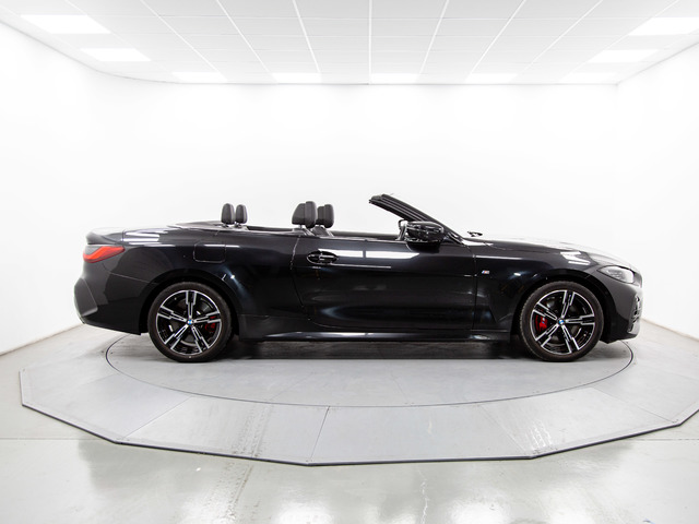 BMW Serie 4 420i Cabrio color Negro. Año 2024. 135KW(184CV). Gasolina. En concesionario Movil Begar Petrer de Alicante