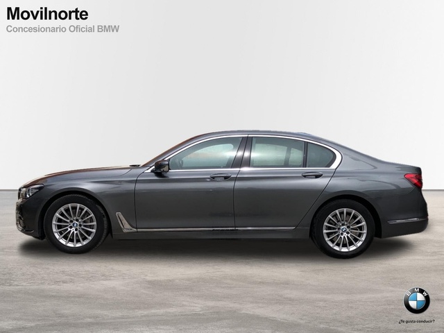 BMW Serie 7 730d color Gris. Año 2018. 195KW(265CV). Diésel. En concesionario Movilnorte El Plantio de Madrid
