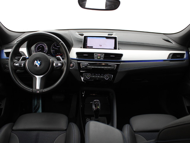 BMW X2 sDrive18d color Negro. Año 2020. 110KW(150CV). Diésel. En concesionario Augusta Aragon S.A. de Zaragoza