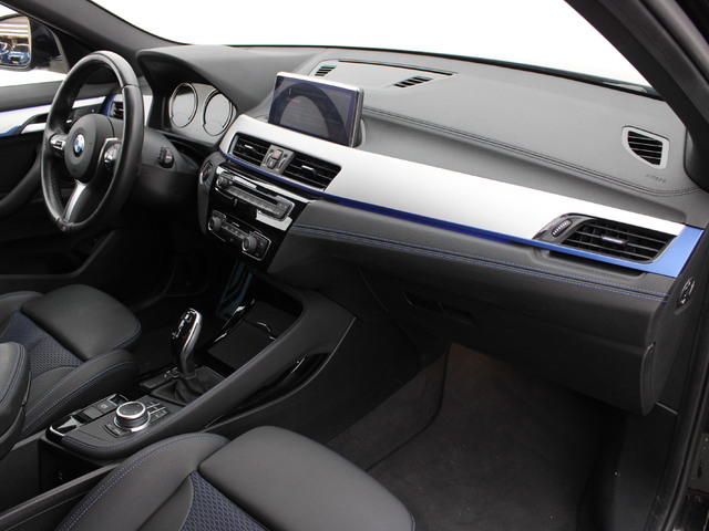 BMW X2 sDrive18d color Negro. Año 2020. 110KW(150CV). Diésel. En concesionario Augusta Aragon S.A. de Zaragoza