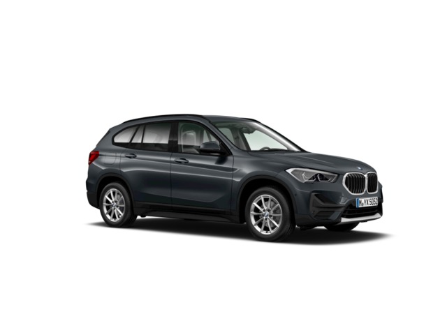BMW X1 sDrive16d color Gris. Año 2021. 85KW(116CV). Diésel. En concesionario GANDIA Automoviles Fersan, S.A. de Valencia