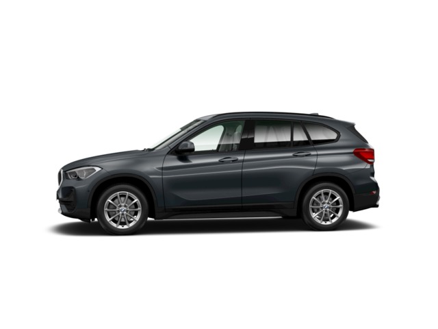 BMW X1 sDrive16d color Gris. Año 2021. 85KW(116CV). Diésel. En concesionario GANDIA Automoviles Fersan, S.A. de Valencia