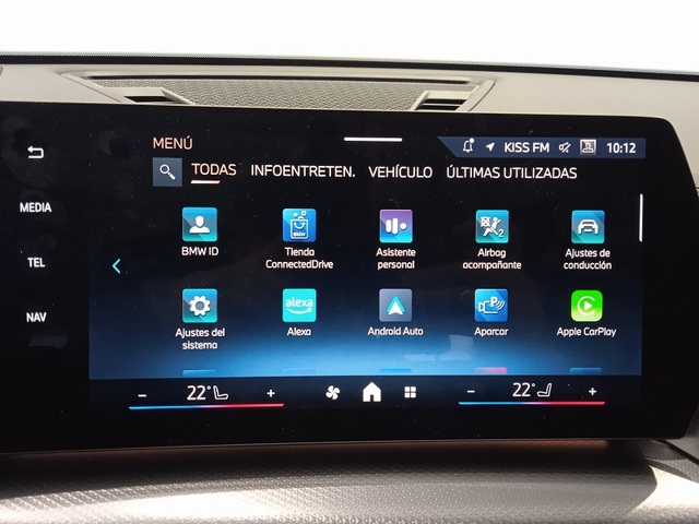 BMW X2 sDrive18d color Negro. Año 2024. 110KW(150CV). Diésel. En concesionario ALBAMOCION CIUDAD REAL  de Ciudad Real
