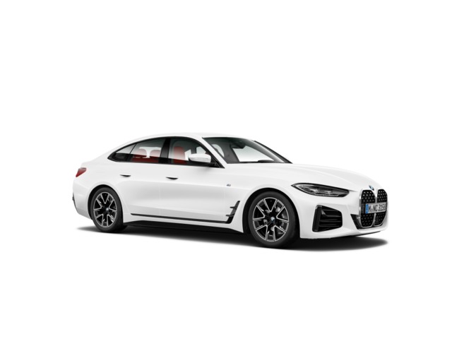 BMW Serie 4 420d Gran Coupe color Blanco. Año 2022. 140KW(190CV). Diésel. En concesionario GANDIA Automoviles Fersan, S.A. de Valencia