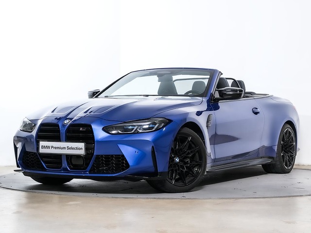 BMW M M4 Cabrio color Azul. Año 2024. 375KW(510CV). Gasolina. En concesionario Oliva Motor Tarragona de Tarragona