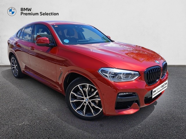 BMW X4 xDrive20d color Rojo. Año 2021. 140KW(190CV). Diésel. En concesionario Adler Motor S.L. TOLEDO de Toledo