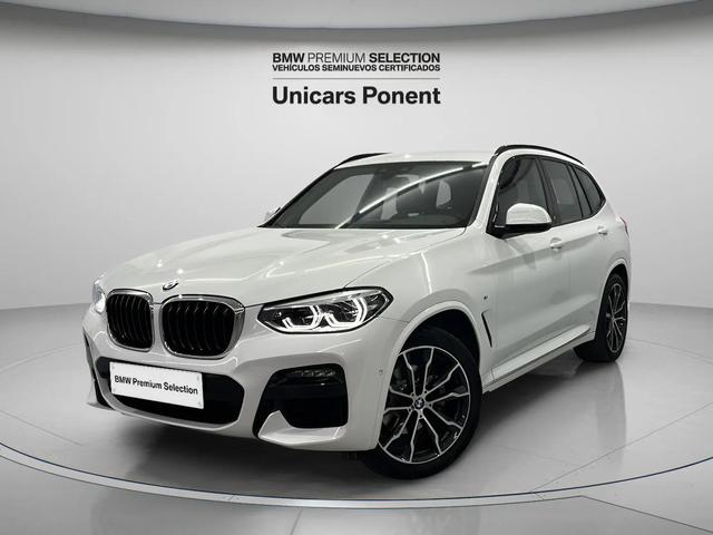 BMW X3 xDrive20d color Blanco. Año 2021. 140KW(190CV). Diésel. En concesionario Unicars Ponent de Lleida