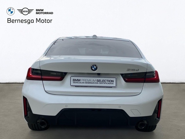 BMW Serie 3 318d color Blanco. Año 2025. 110KW(150CV). Diésel. En concesionario Bernesga Motor León (Bmw y Mini) de León