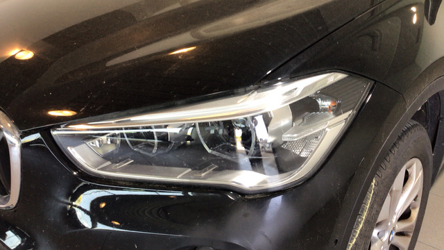 BMW X1 sDrive18d color Negro. Año 2018. 110KW(150CV). Diésel. En concesionario BYmyCAR Madrid - Alcalá de Madrid