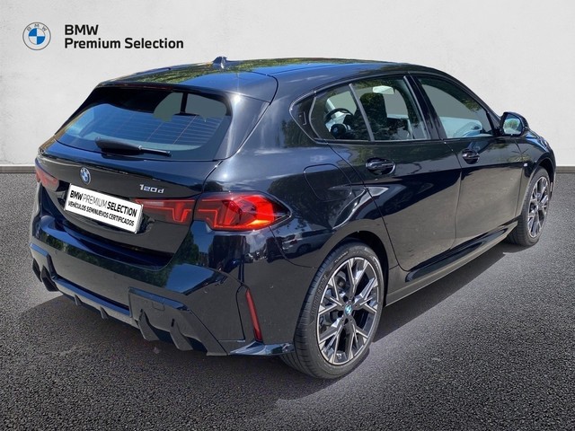 BMW Serie 1 120d color Negro. Año 2025. 120KW(163CV). Diésel. En concesionario Marmotor de Las Palmas
