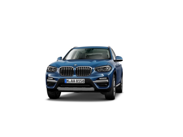 BMW X3 xDrive20d color Azul. Año 2021. 140KW(190CV). Diésel. En concesionario BYmyCAR Madrid - Alcalá de Madrid