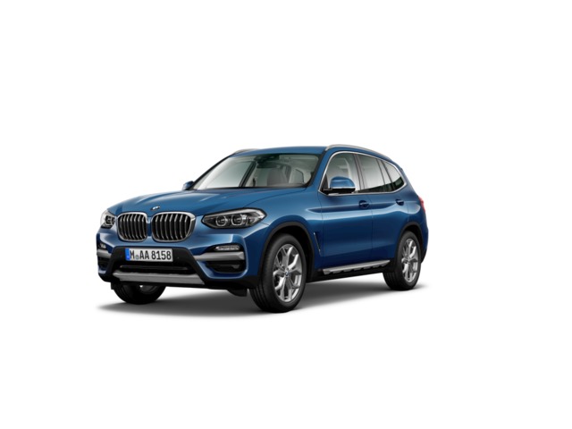 BMW X3 xDrive20d color Azul. Año 2021. 140KW(190CV). Diésel. En concesionario BYmyCAR Madrid - Alcalá de Madrid