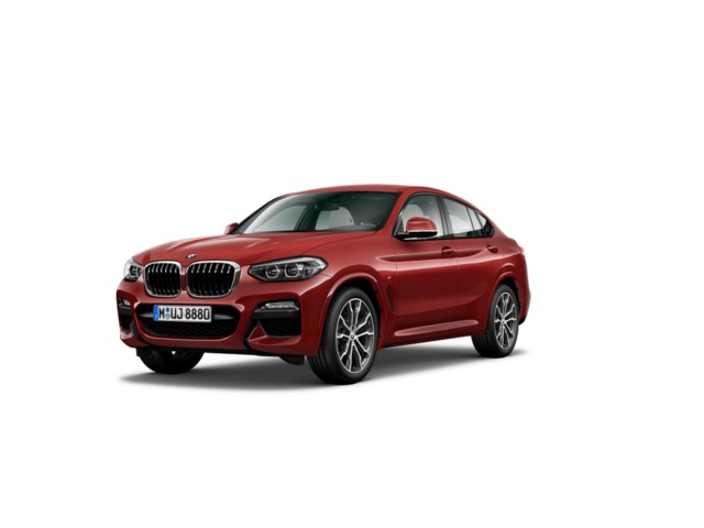 BMW X4 xDrive20d color Rojo. Año 2020. 140KW(190CV). Diésel. En concesionario Grünblau Motor (Bmw y Mini) de Cantabria