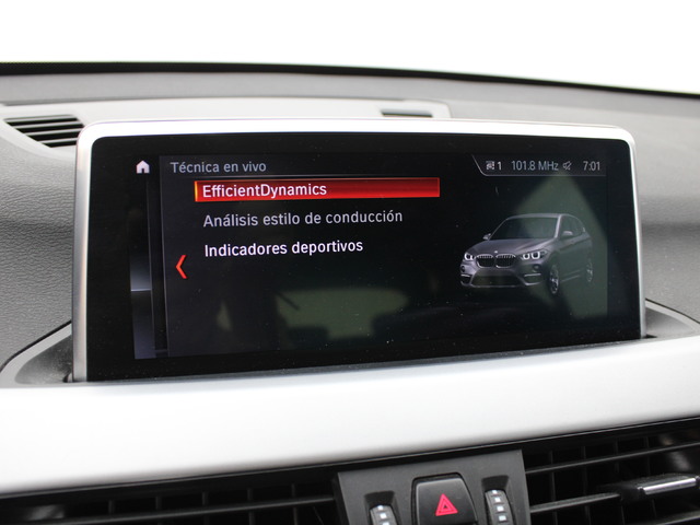 BMW X1 sDrive18d color Blanco. Año 2019. 110KW(150CV). Diésel. En concesionario Augusta Aragon S.A. de Zaragoza