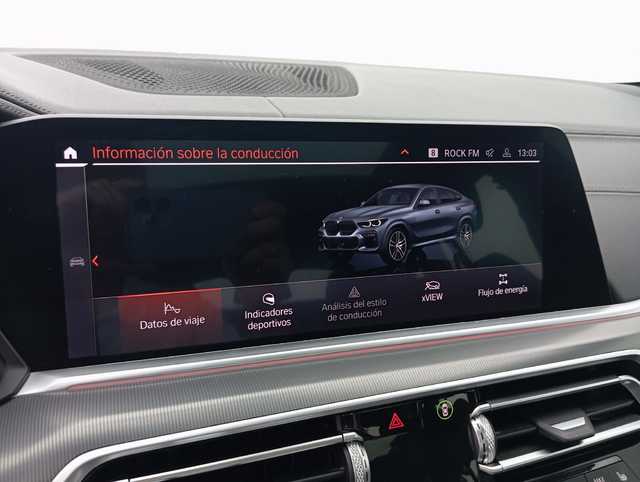 BMW X6 xDrive30d color Gris. Año 2020. 195KW(265CV). Diésel. En concesionario Augusta Aragon S.A. de Zaragoza