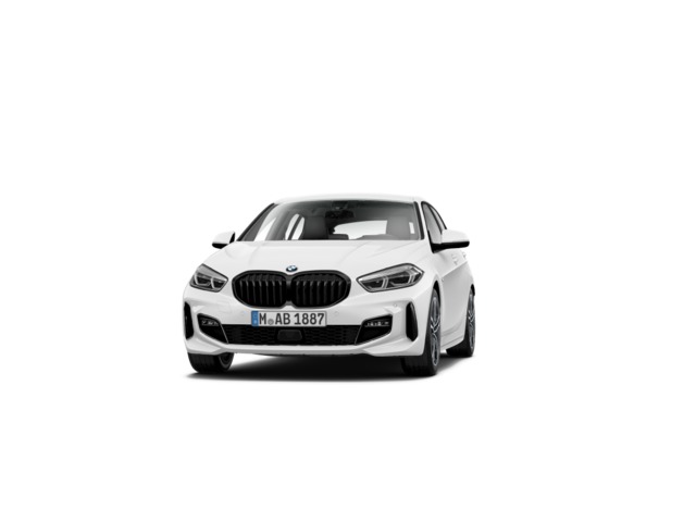 BMW Serie 1 118d color Blanco. Año 2021. 110KW(150CV). Diésel. En concesionario TACO de Sta. C. Tenerife
