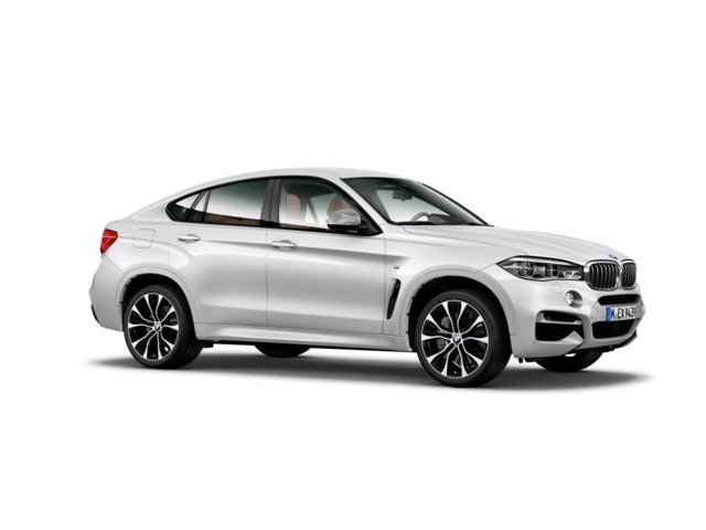 BMW X6 xDrive M50d color Gris Plata. Año 2017. 280KW(381CV). Diésel. En concesionario TACO de Sta. C. Tenerife