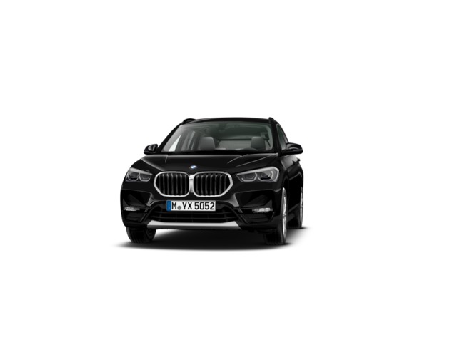 BMW X1 sDrive16d color Negro. Año 2021. 85KW(116CV). Diésel. En concesionario Barcelona Premium -- GRAN VIA de Barcelona