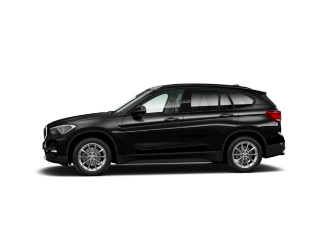 BMW X1 sDrive16d color Negro. Año 2021. 85KW(116CV). Diésel. En concesionario Barcelona Premium -- GRAN VIA de Barcelona