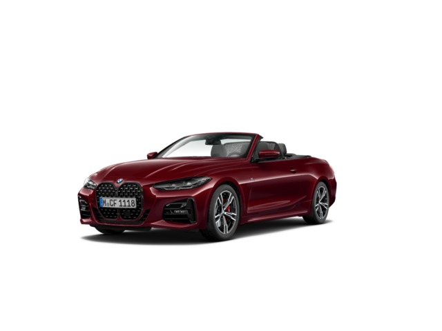 BMW Serie 4 420i Cabrio color Rojo. Año 2024. 135KW(184CV). Gasolina. En concesionario Móvil Begar Alicante de Alicante
