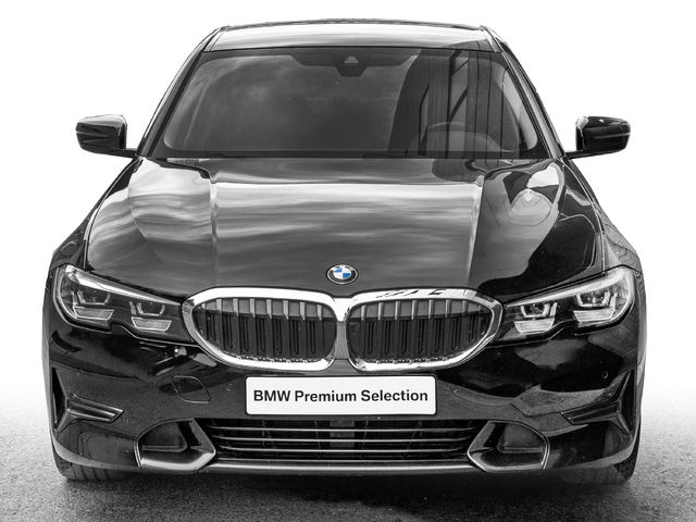 BMW Serie 3 318d color Negro. Año 2020. 110KW(150CV). Diésel. En concesionario Caetano Cuzco, Salvatierra de Madrid