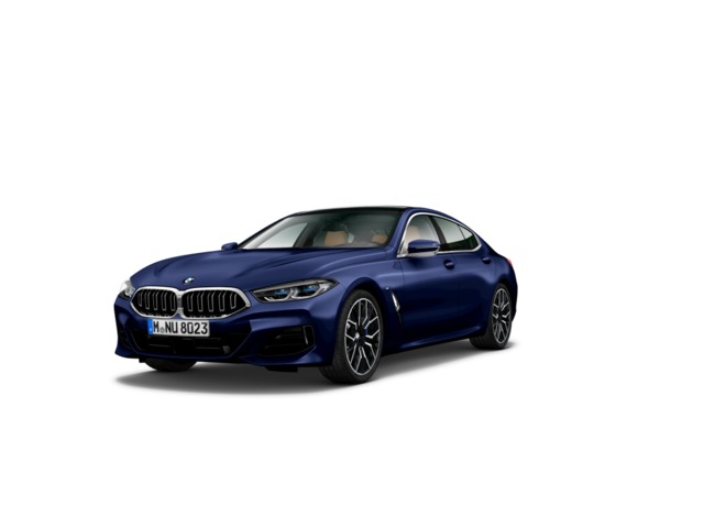 BMW Serie 8 840d Gran Coupe color Azul. Año 2022. 250KW(340CV). Diésel. En concesionario Móvil Begar Alicante de Alicante