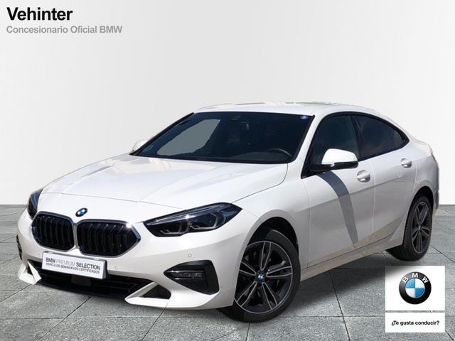BMW Serie 2 218i Gran Coupe color Blanco. Año 2024. 103KW(140CV). Gasolina. En concesionario Vehinter Getafe de Madrid