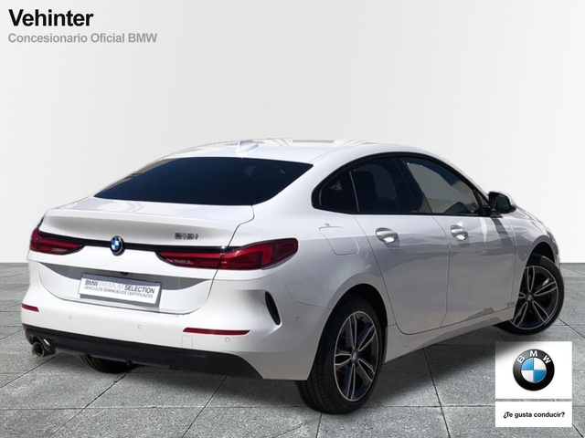 BMW Serie 2 218i Gran Coupe color Blanco. Año 2024. 103KW(140CV). Gasolina. En concesionario Vehinter Getafe de Madrid